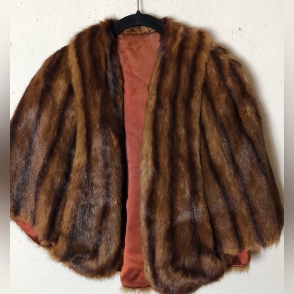 Vintage mink shawl, Great condition